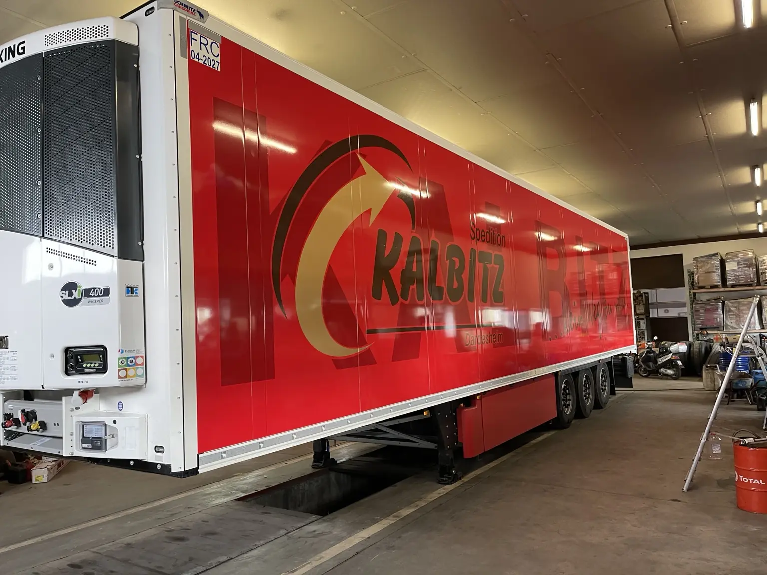Teilfolierung eines Fahrzeugs